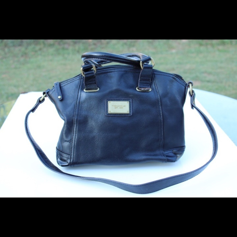 Tignanello leather satchel
